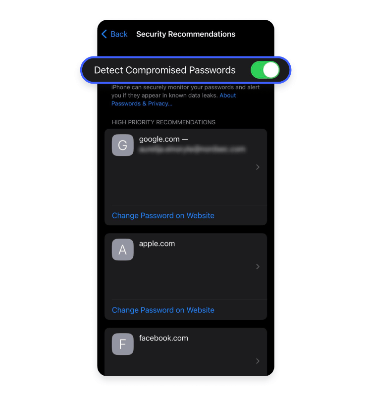 data leak iphone