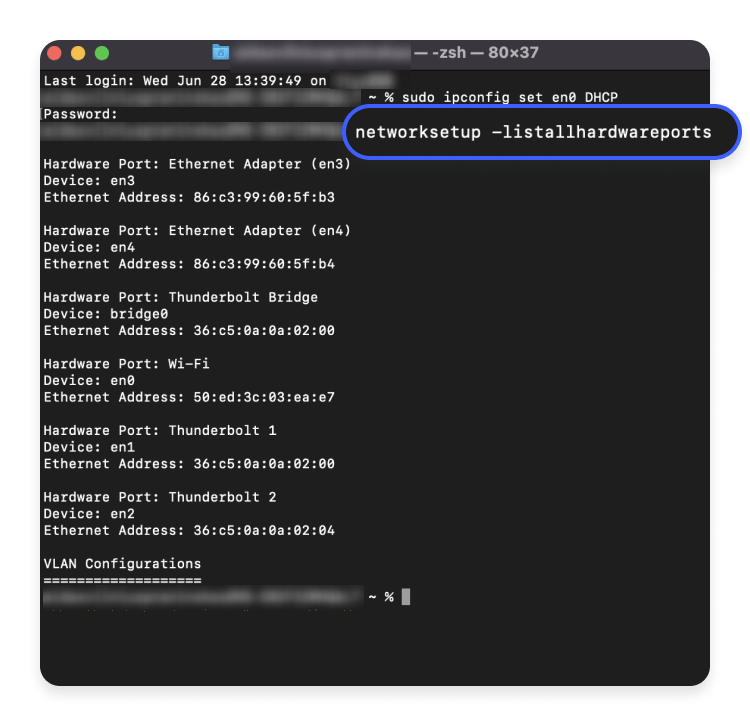 mac list hardware ports