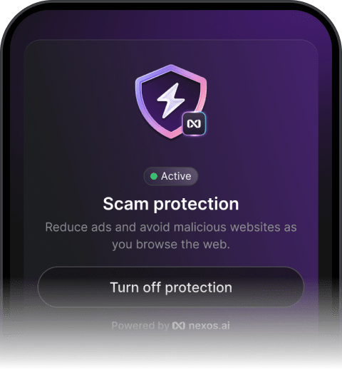An active scam protection feature that works alongside a VPN to block ads and malicious websites on the web.