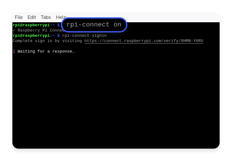 Install Raspberry Pi Connect: Step 3