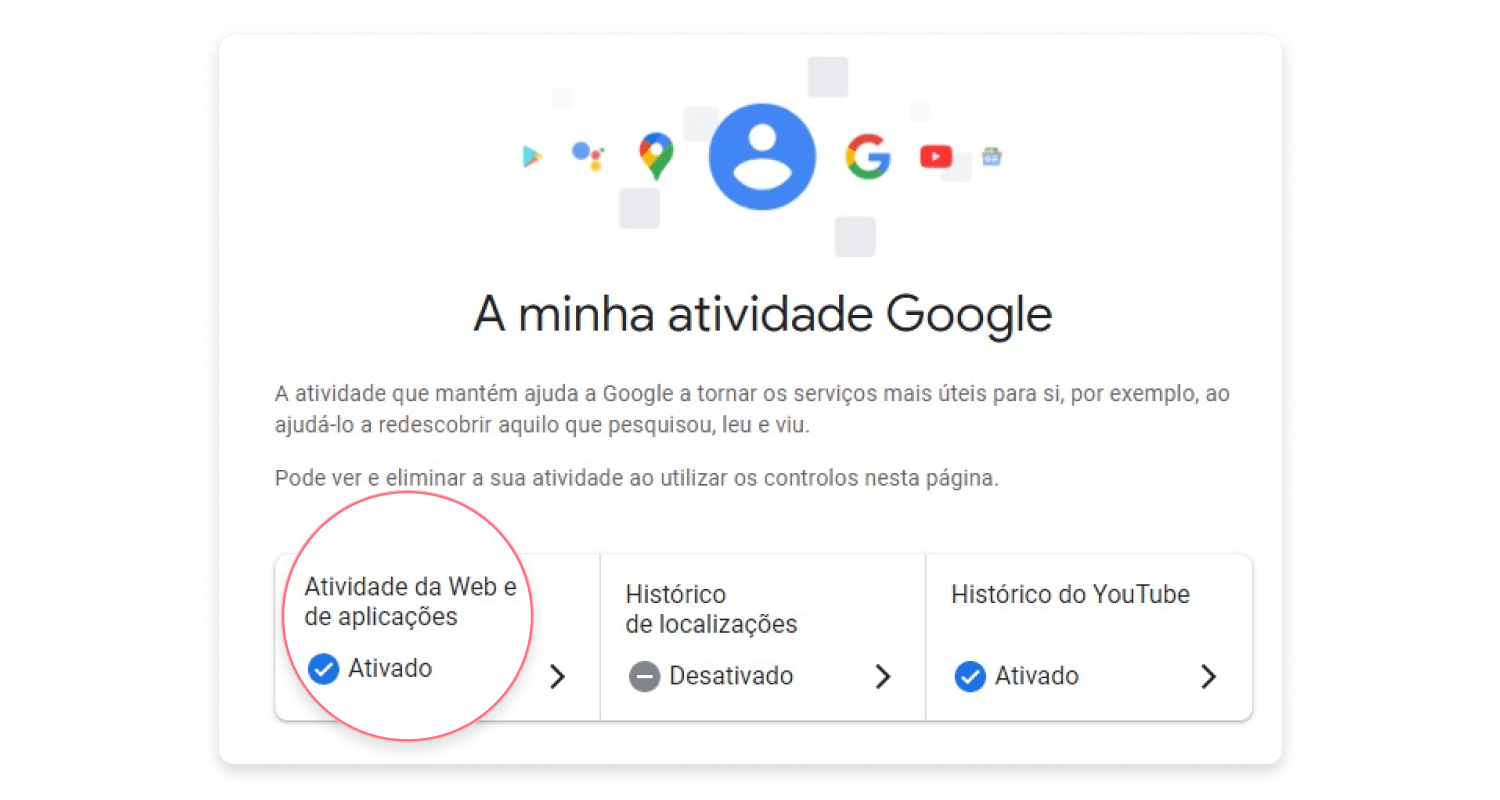 delete google history