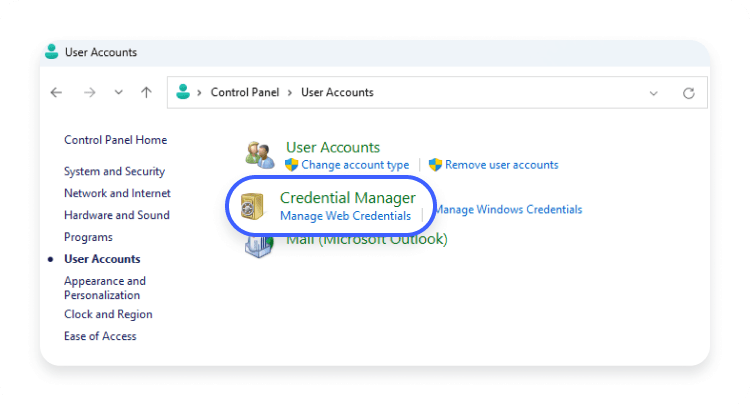 How to find saved passwords on Windows 2