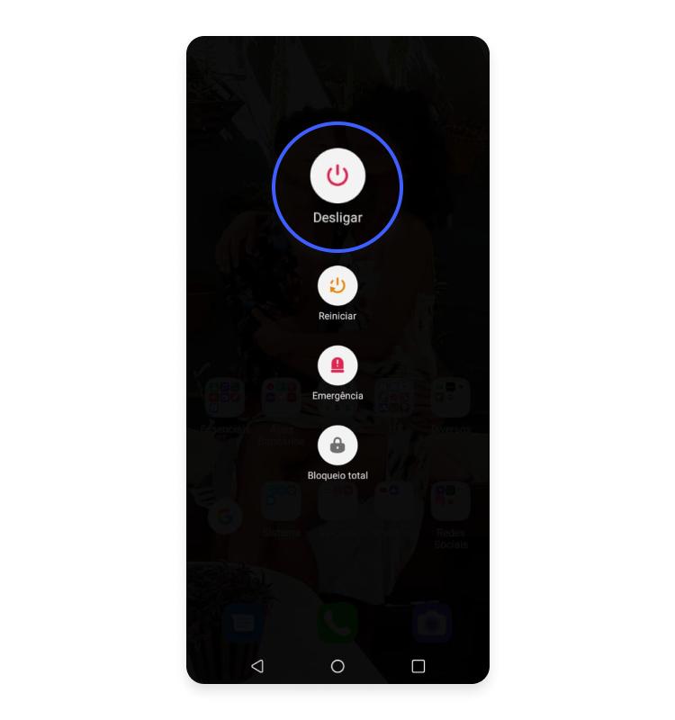 modo seguro no Android 1
