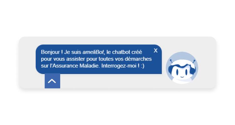 Amelibot, le chatbot de l&#39;assurance maladie
