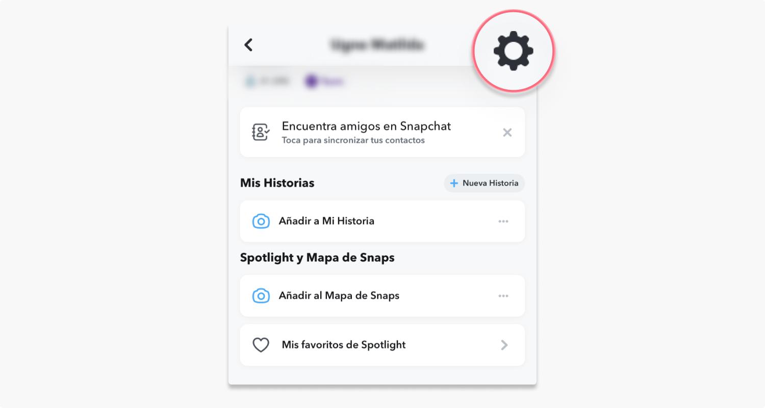 Cómo eliminar Snapchat desde un Android/iPhone: paso 2