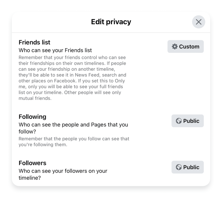 How to prevent Facebook cloning 9