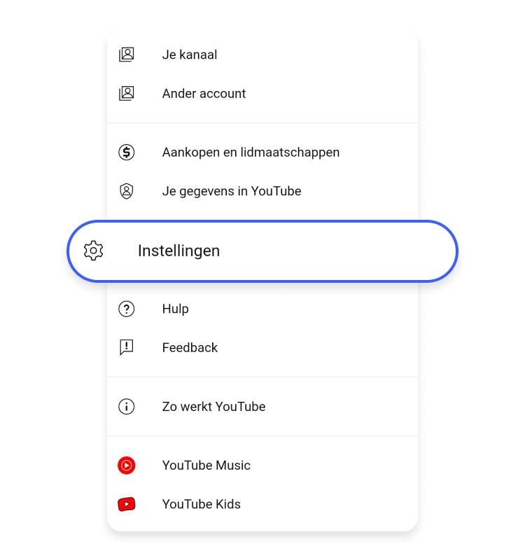 YouTube beperkte modus op iOS