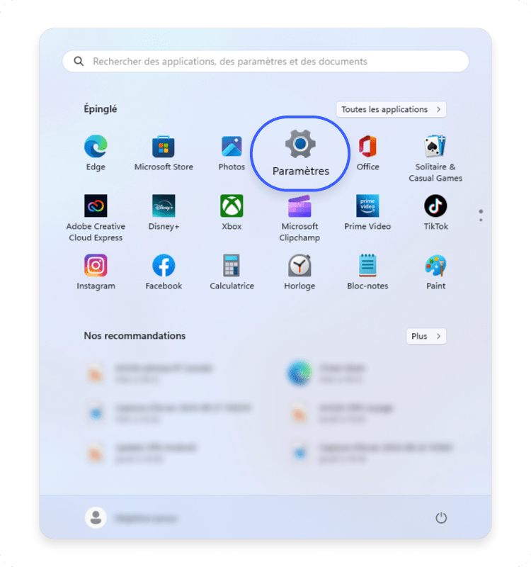 Configuration manuelle d&#39;un VPN sur PC : première étape
