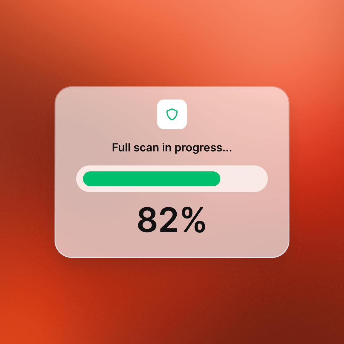 A loading bar that shows the progress of Coveron’s Dark web scanner.