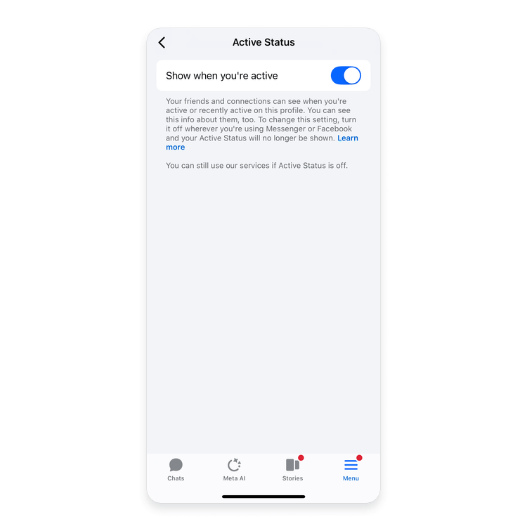 How to turn off Facebook Messenger 2
