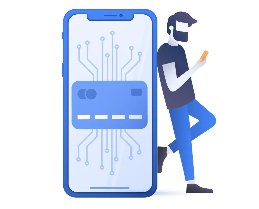 Using a virtual credit card