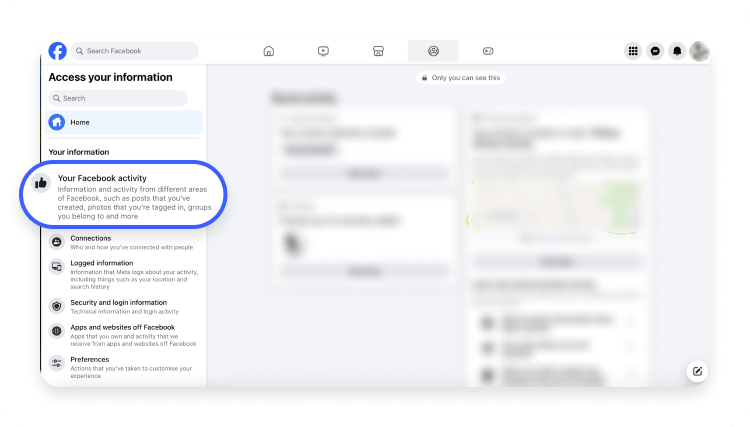 What does Facebook know about me? 5