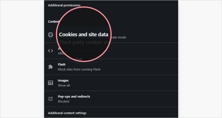 Delete cookies in Opera