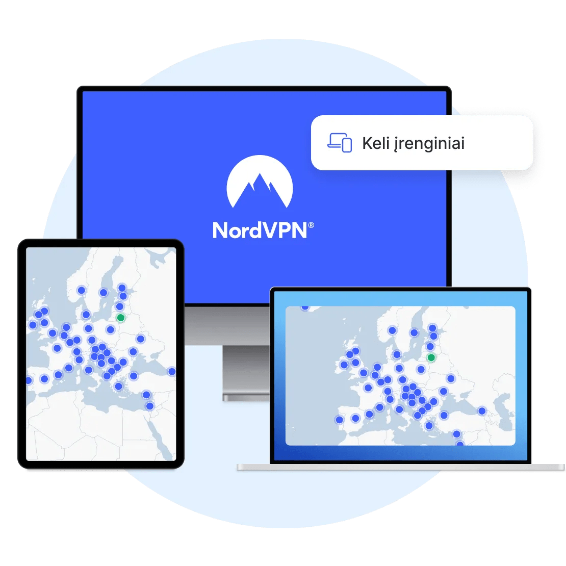 Laikas įsigyti saugią ir patogią „macOS“ įrenginiui skirtą „NordVPN“ programėlę.