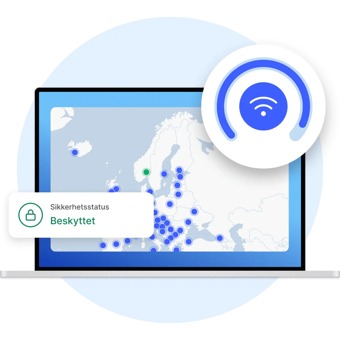 NordVPN-app til Mac