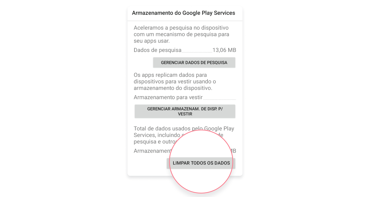 Limpe o cache da Google Play: passo nº7