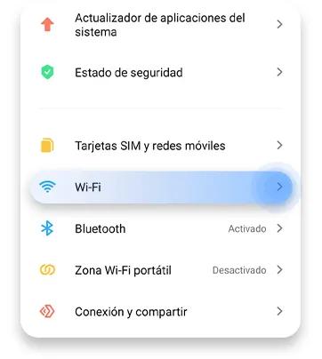 Cómo saber la dirección IP de mi router en Android paso 1