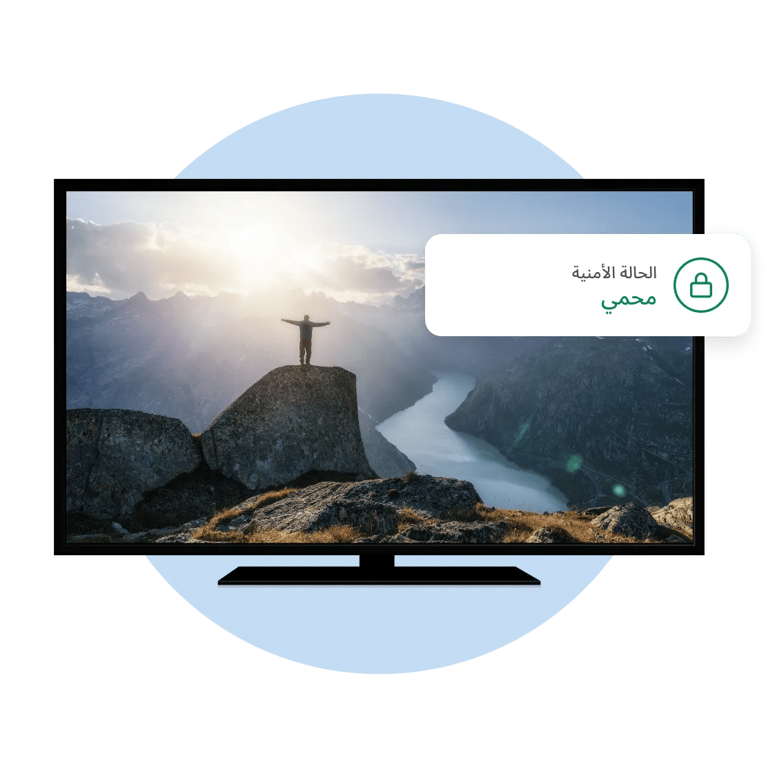 تطبيق NordVPN على جهاز Android TV