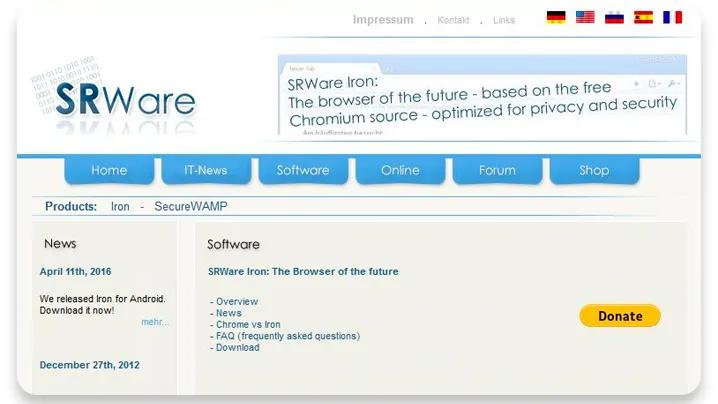 SRWare Iron review