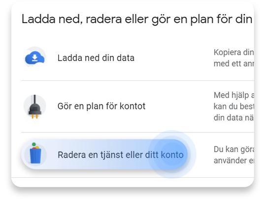 Så tar du bort Gmail-konto på PC steg 3