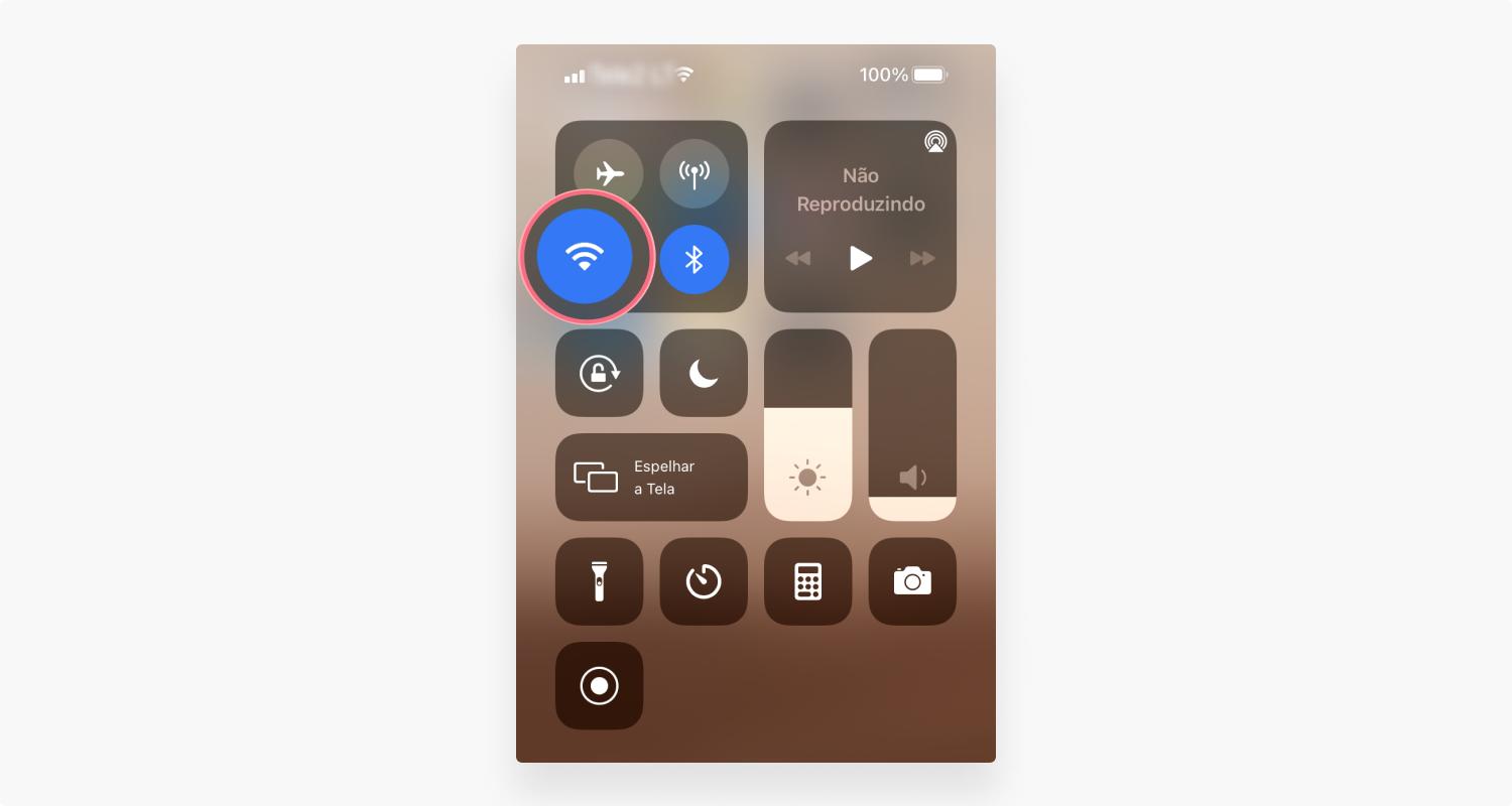 descobrir o endereço IP em um dispositivo com iOS: passo nº1