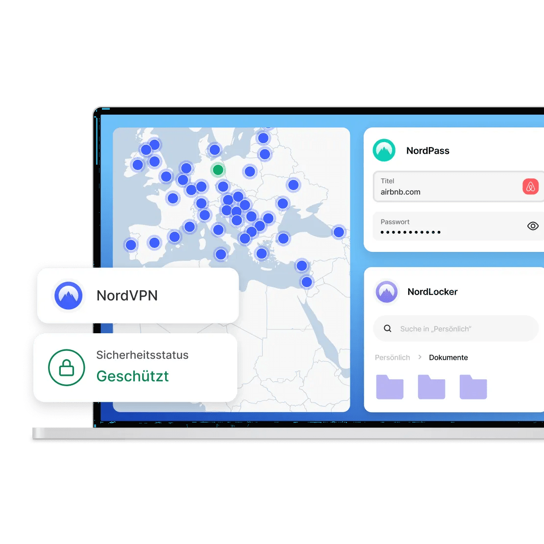 Digitaler Geräteschutz mit NordSecurity-Produkten: NordVPN, NordPass, NordLocker
