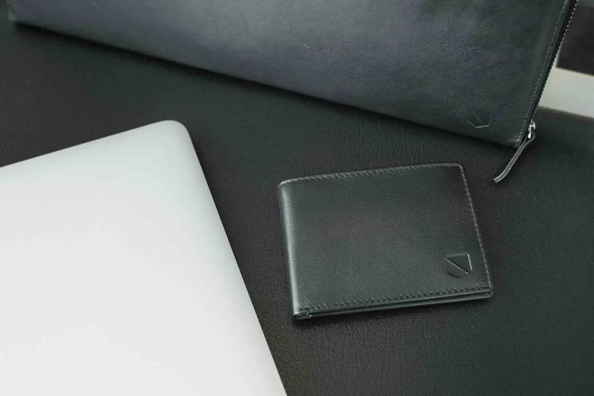 Portemonnaie mit RFID-Blocker um deine Karten zu schützen