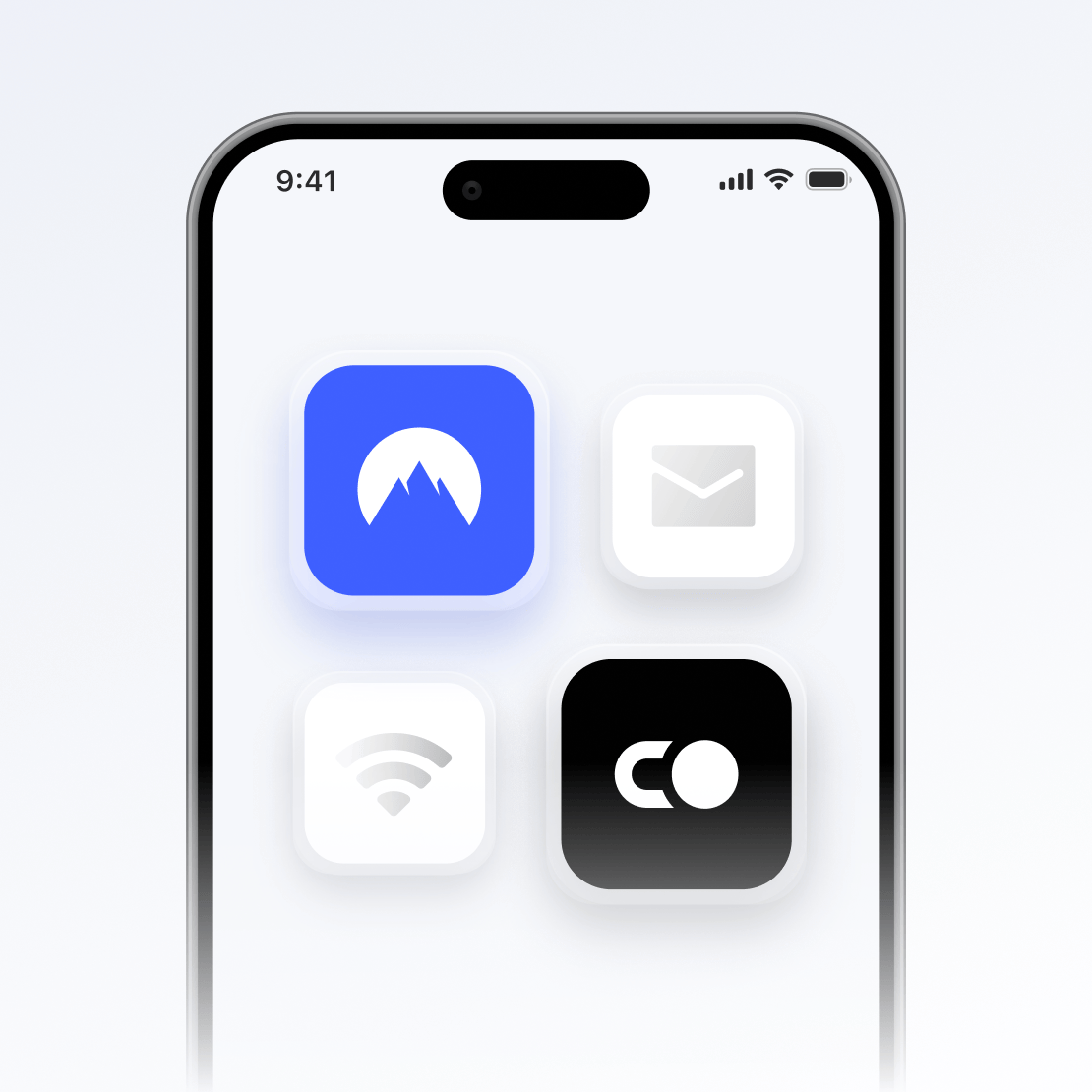 Appikonerna för NordVPN och Incogni på en smartphone som symboliserar samarbetet mellan tjänsterna.