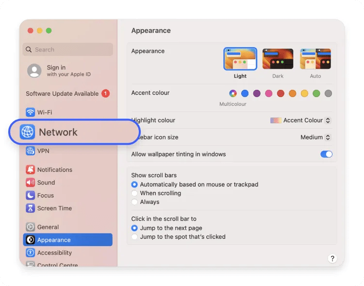 IP address Mac 17