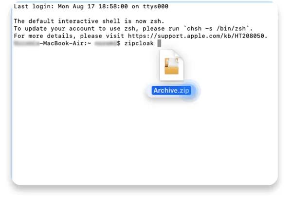 mac フォルダ パスワード：ステップ9