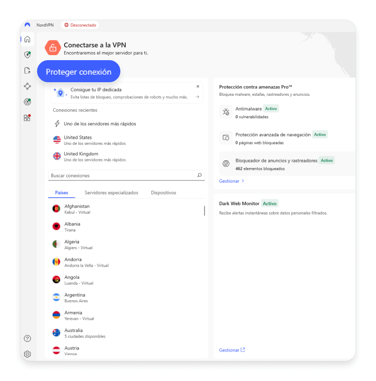 Cómo configurar una IP española gracias a una VPN.