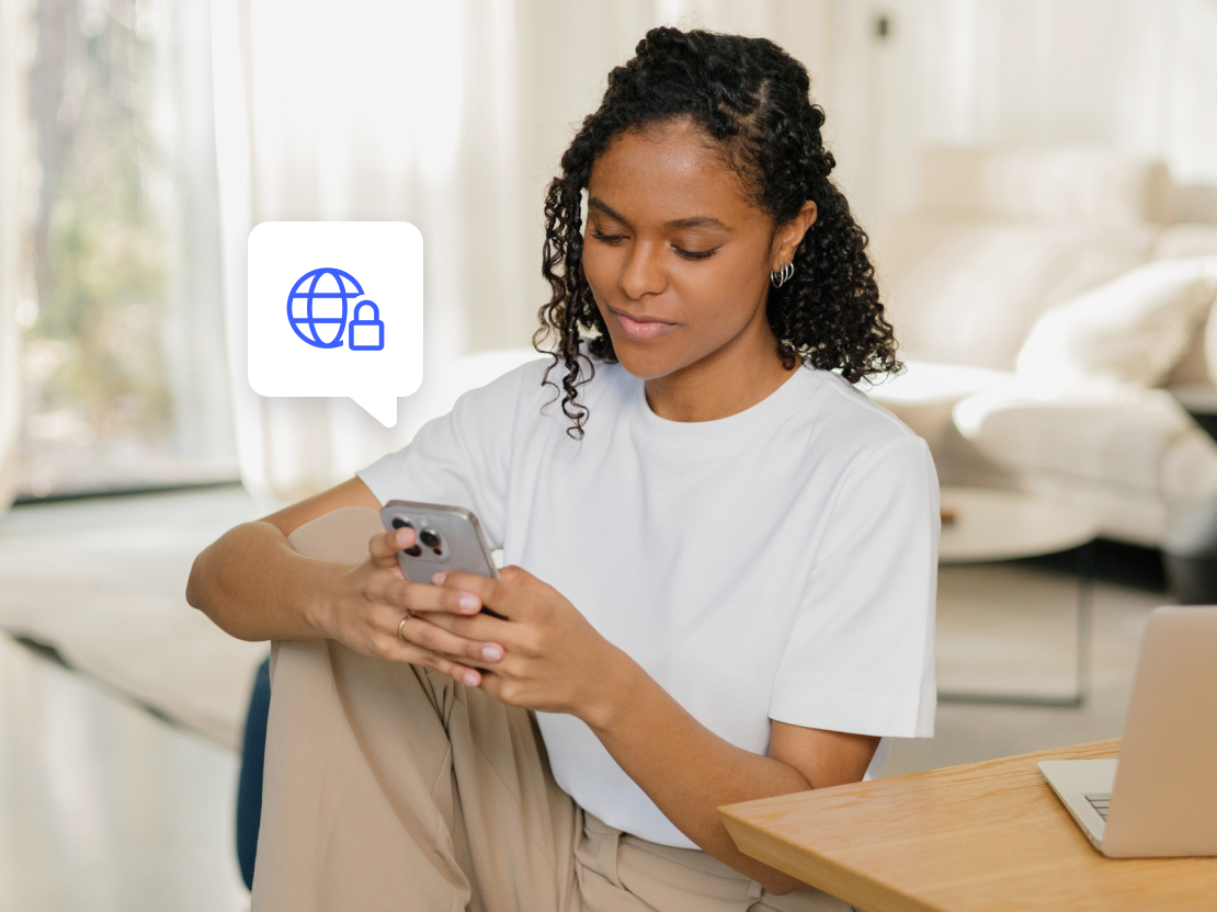 phone laptop safe browsing globe lock md