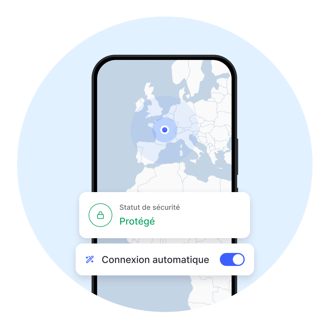 Protection d'un appareil avec la fonctionnalité Connexion automatique de NordVPN