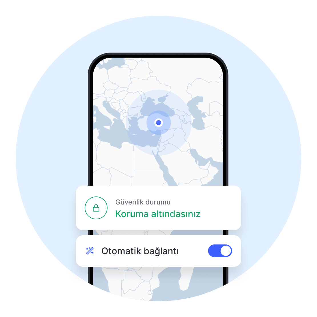 NordVPN'in otomatik bağlantı özelliğiyle cihaz koruması