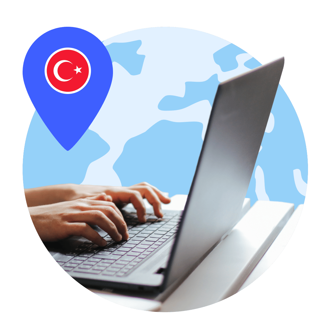 Connectez-vous au meilleur serveur VPN en Turquie.